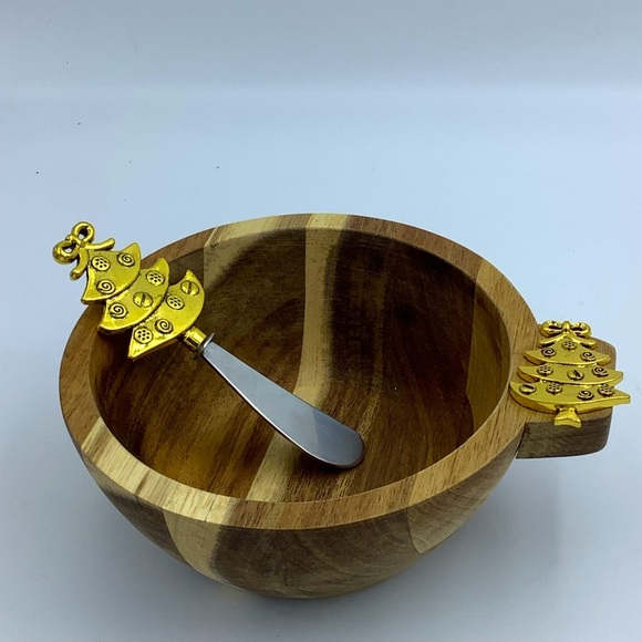 Other - Wood Bowl and Christmas Tree Spreader